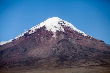 Kar zirvesine yakın, El Chimborazo, Ekvador, And Dağları, And Dağları