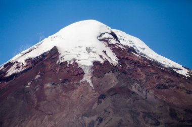Kar zirvesine yakın, El Chimborazo, Ekvador, And Dağları, And Dağları