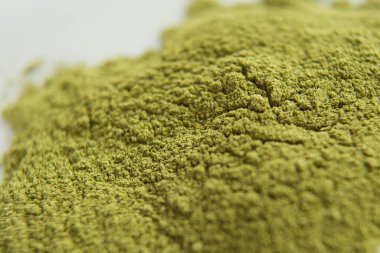 Kapalı Moringa, Moringa tozu, öğütülmüş moringa, yeşil toz