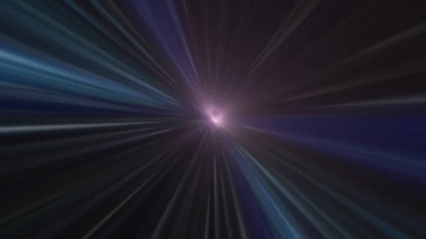 Hyperspace Wurmloch Lichtgeschwindigkeit Kosmische Interstellare Reise Tunnel Raumfahrt Kosmische Stellare — Stockfoto