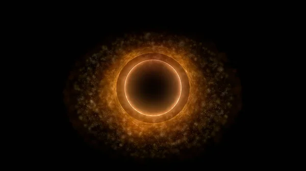 ブラックホール特異点イベント水平線宇宙ワームホール宇宙星間 ブラックホール — ストック写真