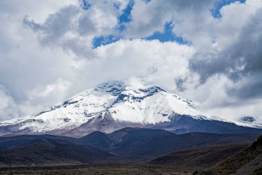 El chimborazo, Ekvador, And Dağları 'nın manzarası.