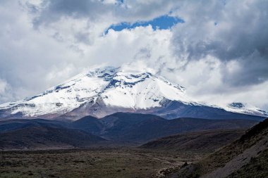El chimborazo, Ekvador, And Dağları 'nın manzarası.
