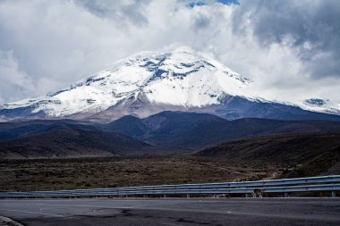 El chimborazo, Ekvador, And Dağları 'nın manzarası.