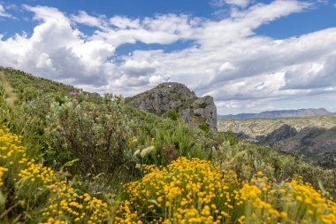 La forada ya da forada kemeri, Generalitat Valenciana tarafından doğal alan ilan edilen Vall de Gallinera 'nın tamamını gözlemlemek için büyük bir güzelliğe sahip muhteşem bir taş kemerdir. Alicante, İspanya
