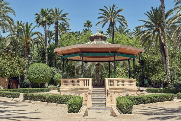 Bandstand Het Gemeentelijk Park Van Elche Provincie Alicante Valenciaanse Gemeenschap — Stockfoto