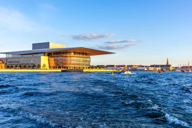 Kopenhag, Danimarka 08.04.2013: Opera Binası