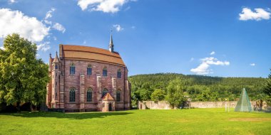 Abbey Hirsau, Calw, Kara Orman, Baden Wuerttemberg, Almanya