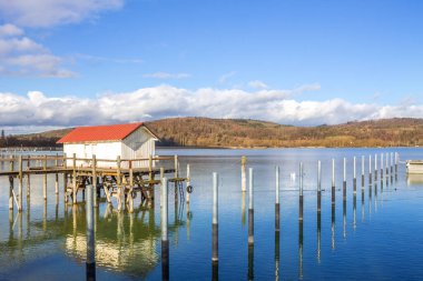 Bodman Ludwigshafen, Constance Gölü, Bodensee, Baden Wuerttemberg, Almanya 