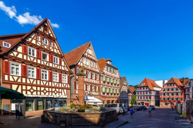 Tarihi, Pazar, Calw, Kara Orman, Almanya 