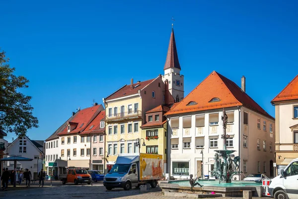 Historische Stadt Ehingen Baden Württemberg Deutschland — Stockfoto