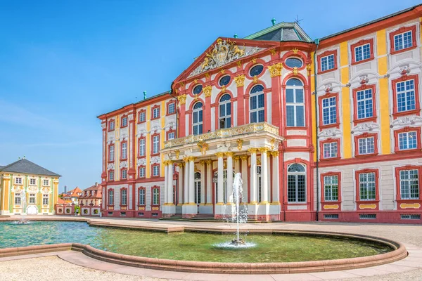 Bruchsal Palace Také Nazývaný Damiansburg Barokní Palác Komplex Nachází Bruchsal — Stock fotografie
