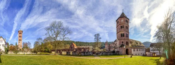 Abbey Hirsau Becerro Selva Negra Baden Wuerttemberg Alemania —  Fotos de Stock
