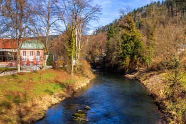 Kötü Liebenzell, Kara Orman, Baden Wuerttemberg, Almanya 