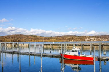Bodman Ludwigshafen, Constance Gölü, Bodensee, Baden Wuerttemberg, Almanya 