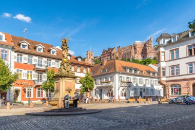 Şato, Heidelberg, Baden Wuerttemberg, Almanya 