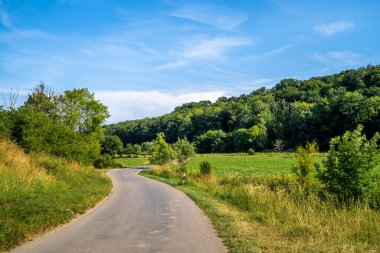 Eselburg Vadisi, Eselburger Tal, Herbrechtingen, Baden Wuerttemberg, Almanya 