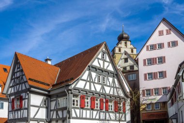 Herrenberg, Baden Wuerttemberg, Almanya 