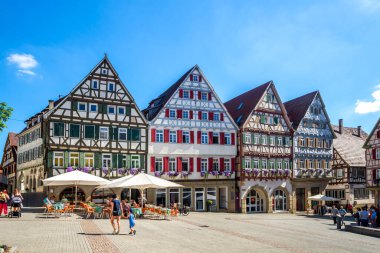 Herrenberg, Baden Wuerttemberg, Almanya 