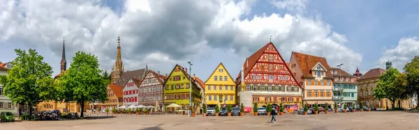 Tarihi Şehir Esslingen Neckar Baden Wuerttemberg Almanya — Stok fotoğraf