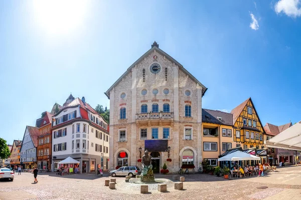Historisk Stad Heidenheim Der Brenz Baden Wuerttemberg Tyskland — Stockfoto
