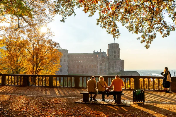 Castle Heidelberg Baden Wuertemberg Γερμανία — Φωτογραφία Αρχείου