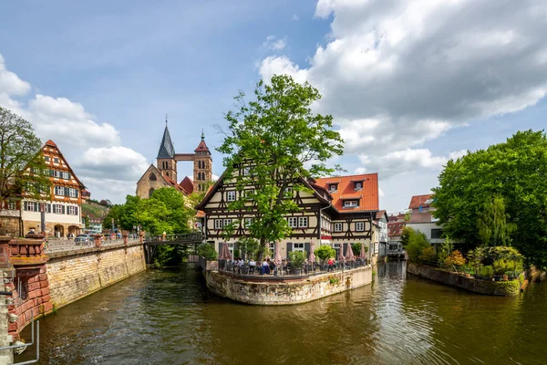 Historisk Stad Esslingen Neckar Baden Wuerttemberg Tyskland — Stockfoto