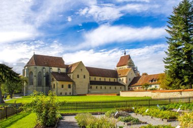 Almanya 'nın Reichenau Adası' ndaki Katedral, Saint Maria ve Markus