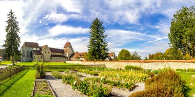 Almanya 'nın Reichenau Adası' ndaki Katedral, Saint Maria ve Markus