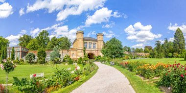 Güzel botanik bahçesi, Karlsruhe.
