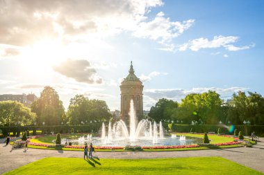 su kulesinde mannheim, Almanya
