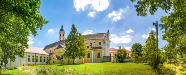 Manastır Ochsenhausen Almanya Nın Güzel Manzarası — Stok fotoğraf