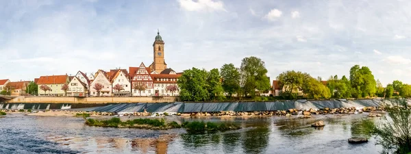 Bela Vista Nuertingen Neckar Alemanha — Fotografia de Stock