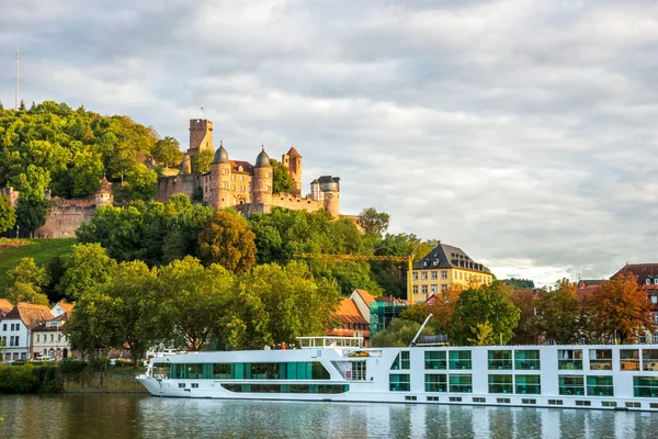 Zabytkowe Miasto Wertheim Tauber Valley Bawaria Niemcy — Zdjęcie stockowe