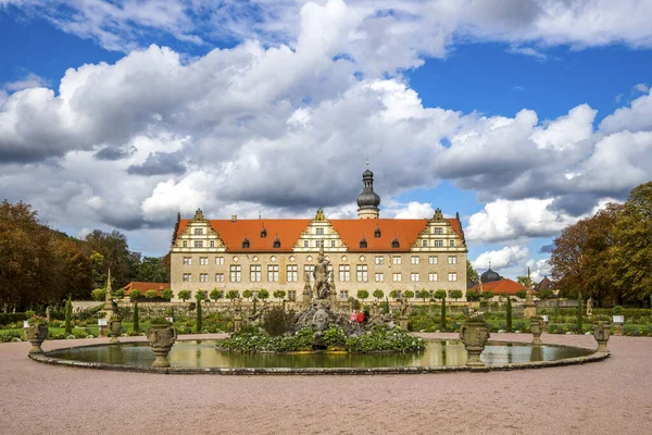 Castle Weikersheim Baden Wuerttemberg Německo — Stock fotografie