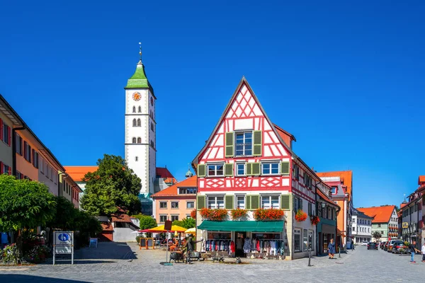Saumarkt Wangen Allgaeu Бавария Германия — стоковое фото