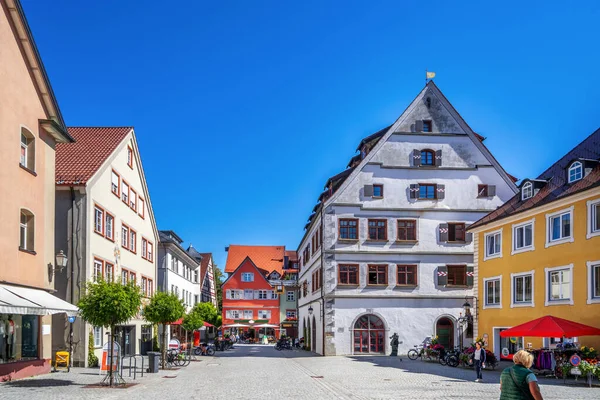 Historische Stadt Wangen Allgäu Bayern Deutschland — Stockfoto