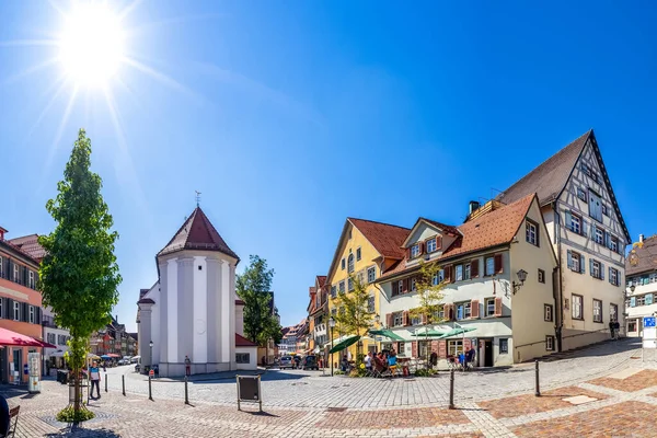 Historical City Wangen Allgaeu Bavaria Germany — 스톡 사진
