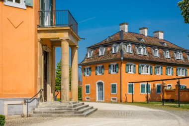 Eremitage, Waghaeusel, Baden Wuerttemberg, Almanya 