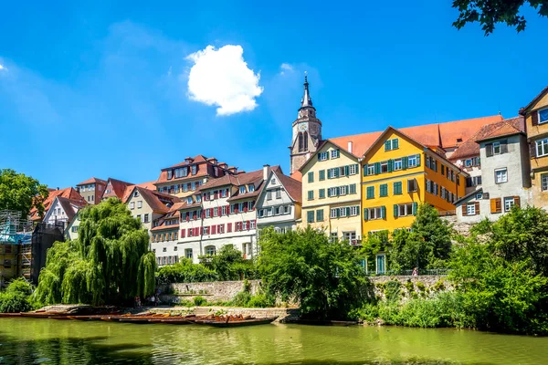 Neckarfront Tuebingen Baden Wuerttemberg Németország — Stock Fotó