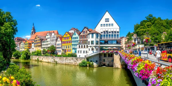 Neckarfront Tuebingen Baden Wuerttemberg Germany — Stock Photo, Image