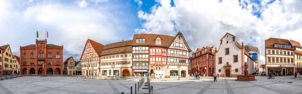 Stadshuset Tauberbischofsheim Baden Wuerttemberg Tyskland — Stockfoto