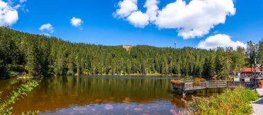 Mummelsee, Kara Orman, Seebach, Almanya 