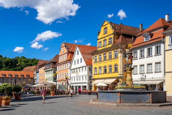 Markt Schwäbisch Gmünd Baden Württemberg — Stockfoto