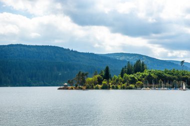 Güzel Schluchsee, Kara Orman, Almanya 