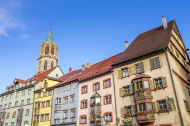Rottweil 'deki Şapel Kulesi, Baden Wuerttemberg, Almanya 