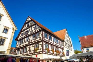 Tarihsel şehir Riedlingen, Baden-Wuerttemberg, Almanya 