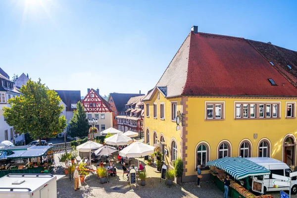 Pazar Pfullendorf Baden Wuerttemberg Almanya — Stok fotoğraf