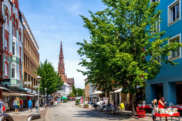 Zabytkowe Miasto Offenburg Badenia Wirtembergia Niemcy — Zdjęcie stockowe
