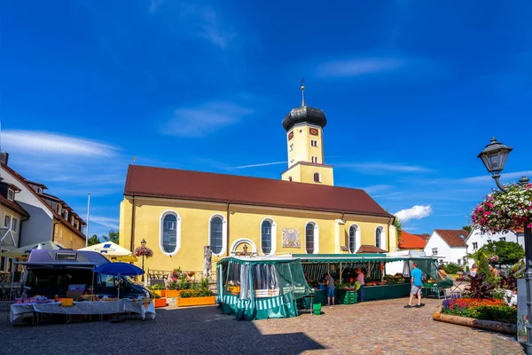 Neresheim Daki Abbey Baden Wrttemberg Almanya — Stok fotoğraf